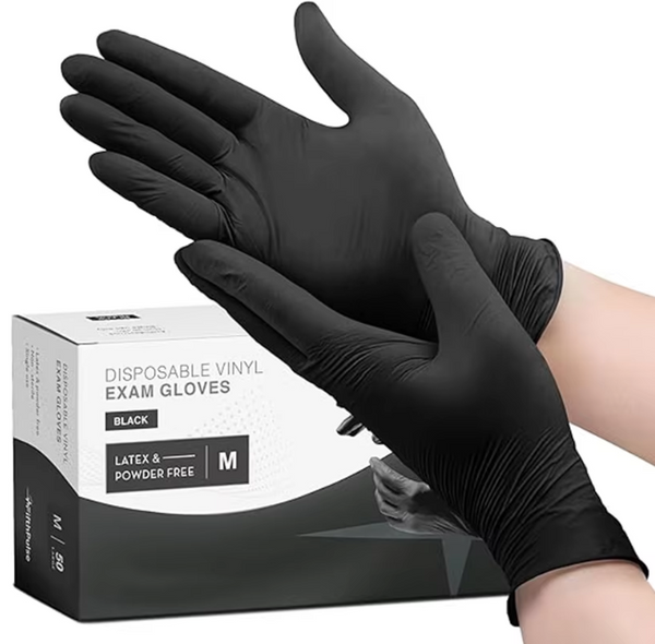 Black Disposable Gloves
